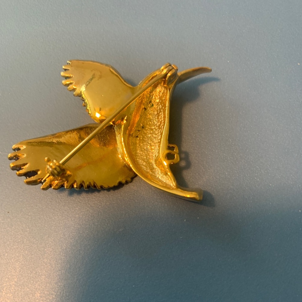 Hummingbird brooch/pin - Picture 4 of 4
